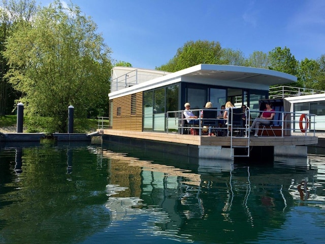 Hausboot am Xantener Nordsee