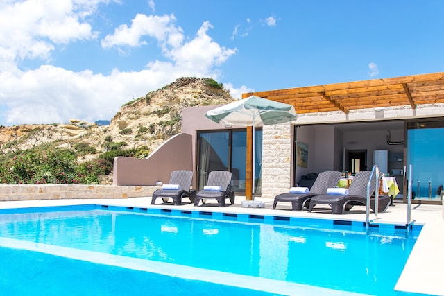 Villa by Laki Beach with Private Pool
