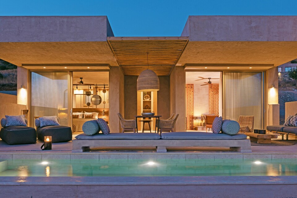 Villa auf Kreta mit Pool und Meerblick, Agios Pavlos