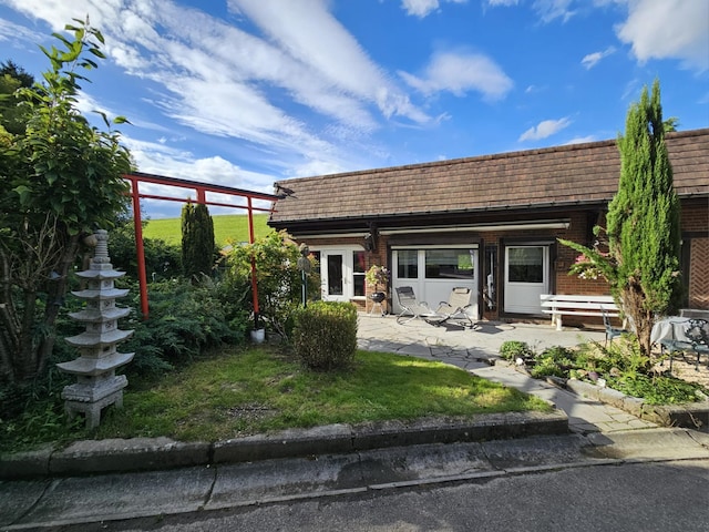 Casa rural en Bélgica con jardín verde
