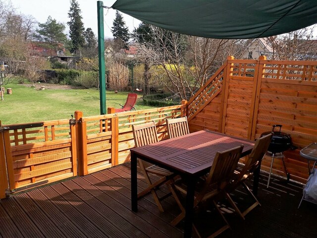 Vue sur le jardin Résidence de vacances confortable