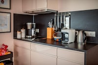 Drijvend huis bij Bärwalder See