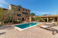 Landhaus in Sóller mit Salzwasserpool