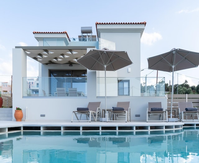 Villa auf Kreta mit Meerblick und Pool