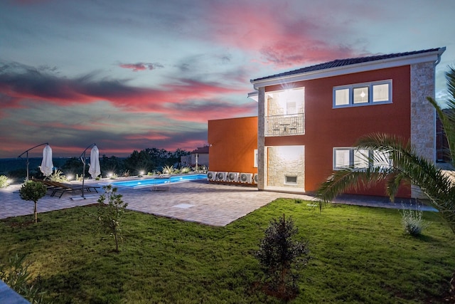 Villa in Krnica mit Pool am Strand
