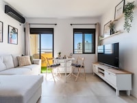 Studio in Aguadulce met Zeezicht & Zwembad