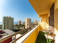 Studio in Aguadulce met Zeezicht & Zwembad