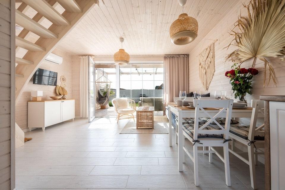 Casa cerca de la playa en Kopań con piscina, Kopań