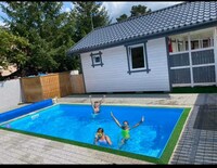 Einstöckige Ferienhäuser, Schwimmbad, Borne Sulinowo