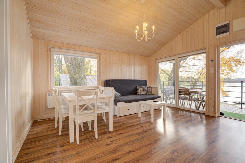 Casas de vacaciones con vistas al lago, Cieszyno