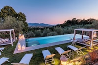 Casale toscano con vista mozzafiato