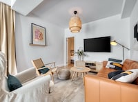 Appartement met zwembad en bubbelbad
