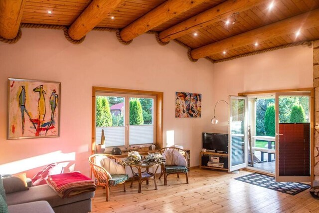 Ferienhaus mit Sauna, Krąg