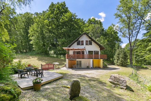 Gezellig chalet in Dabo met terras