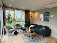 Modern chalet with hot tub, on a holiday park at 14 km. from Hoogeveen