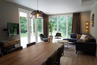 Modern chalet with hot tub, on a holiday park at 14 km. from Hoogeveen