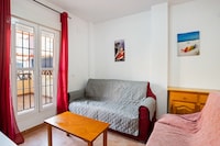 Apartment in Lepe mit Pool und Garten