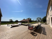 Beautiful villa with wellness and panoramic views