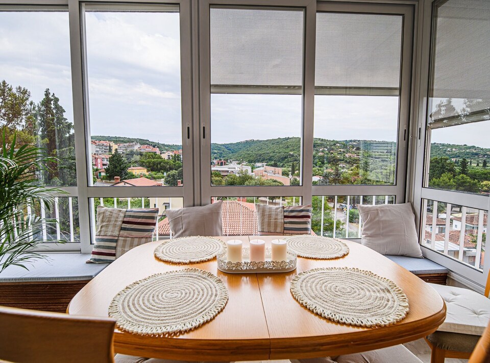 Elegant and Scenic Peaceful Apartments Portoroz - Studio Apartment with Terrace