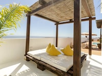 Villa with lounge area and private pool