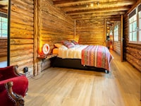 Spacious Wooden Chalet with Covered Terrace