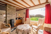 Originele schapenboet met weids uitzicht