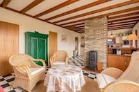 Originele schapenboet met weids uitzicht