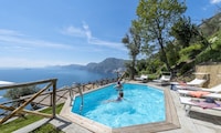 Haus in Praiano mit Pool und Capri-Blick