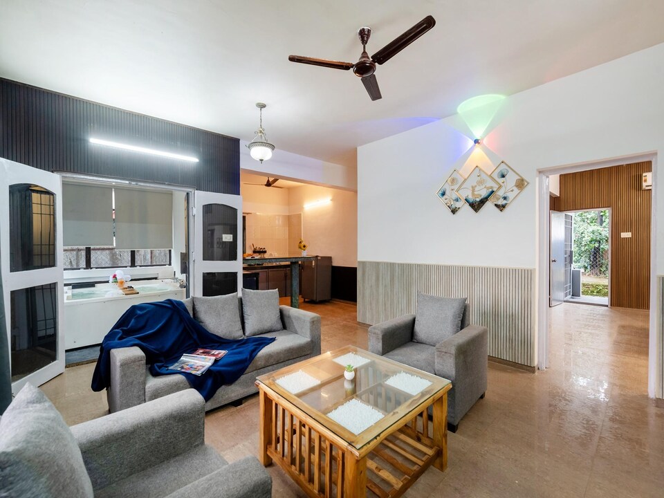 Bubble Nest 2bhk by Palette | Jacuzzi | Lonavala, Dahivali