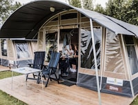 Luxuriöse Lodge am Flussufer für 5 Personen