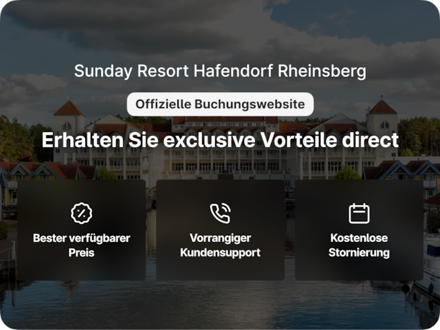 Sunday Hafendorf Doppelzimmer mit Seeblick, Rheinsberg
