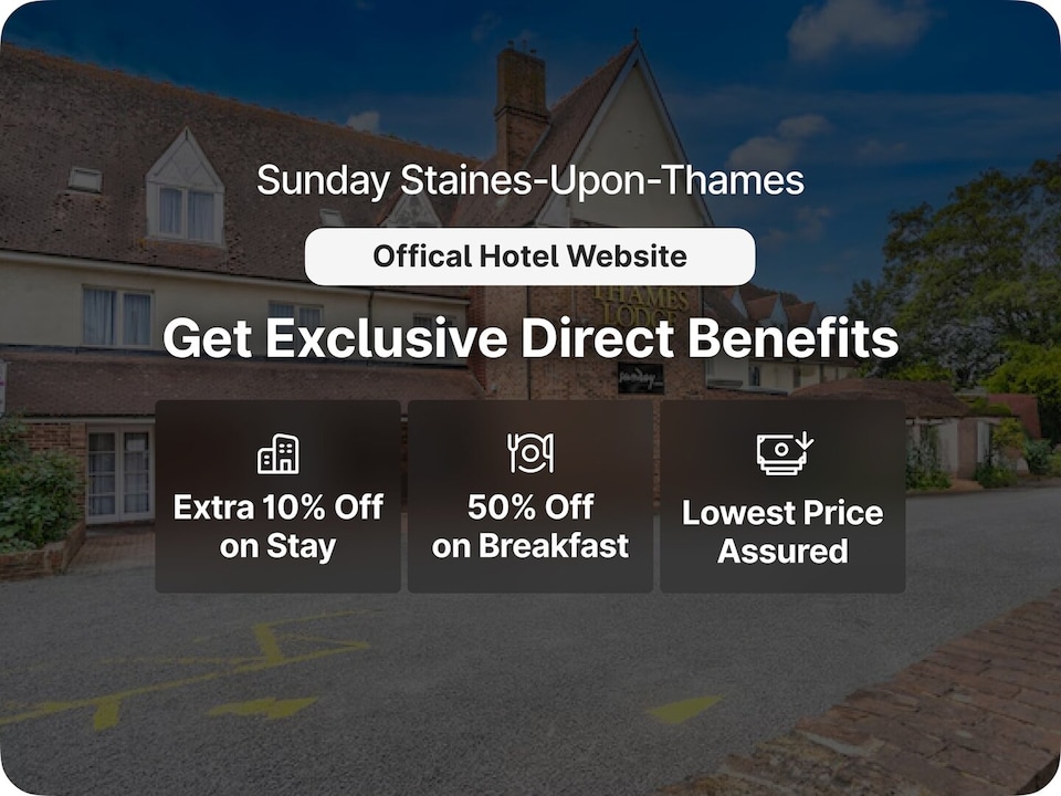 Twin Room with River View, Staines