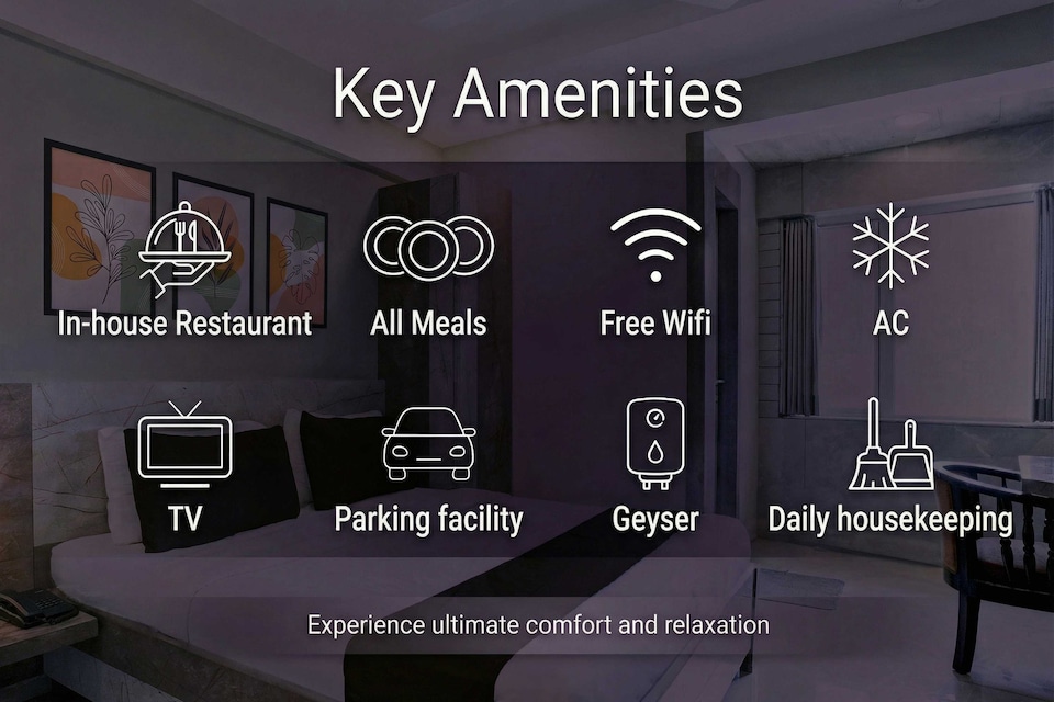 Super Townhouse Oak Arvindo Park Indira Nagar Formerly Rama Inn, New High Court Lucknow, Lucknow