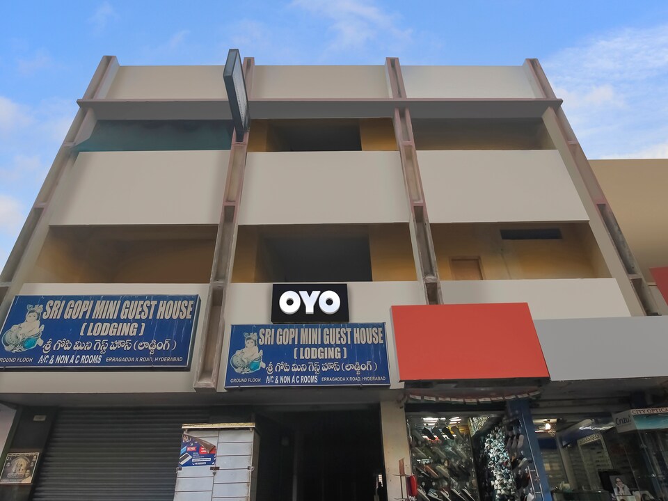 Hotel O Sri Gopi Mini Guest House Near Erragadda Metro Station, Ameerpet, Hyderabad
