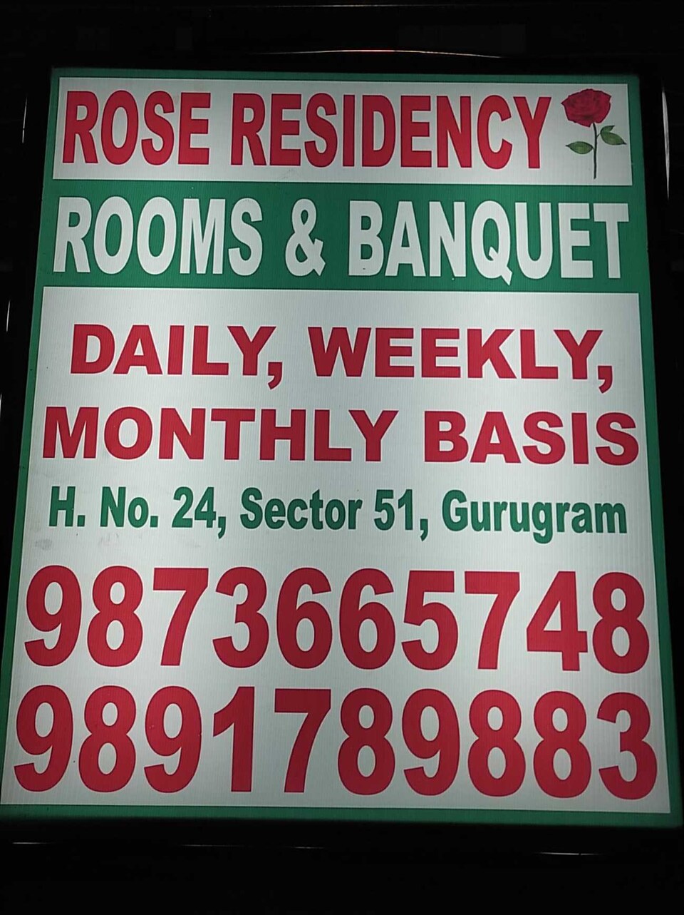 OYO 90207 Rose Residency, HUDA CENTRE 1, Gurgaon