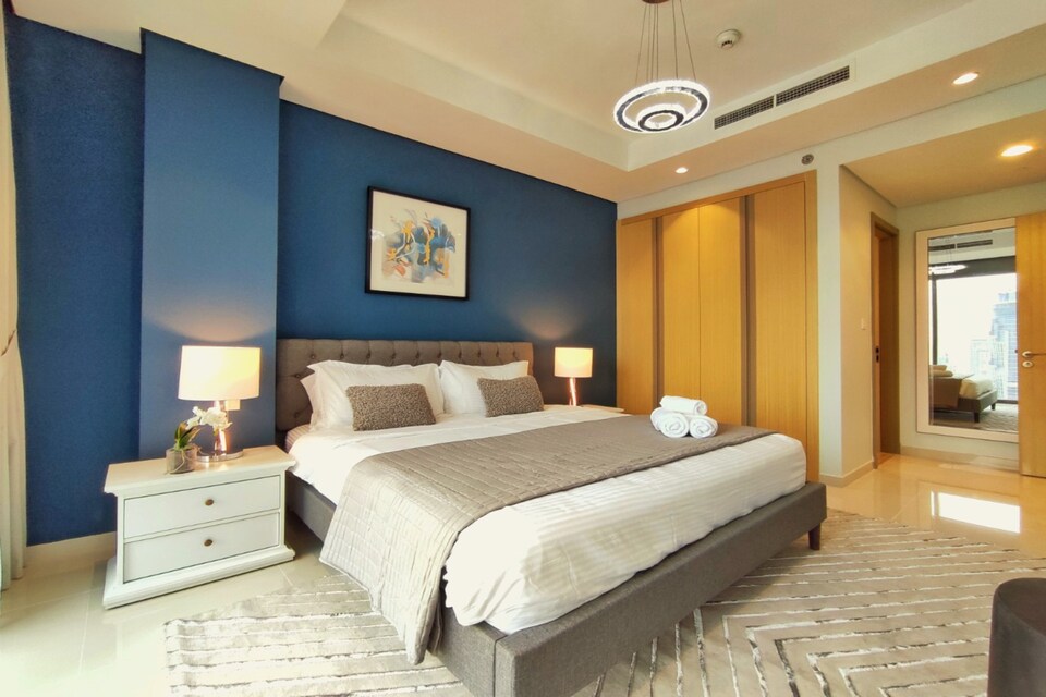 OYO 967 Home 6113 Paramount Tower Residences, Business Bay- 1BR, Jumeirah, दुबई