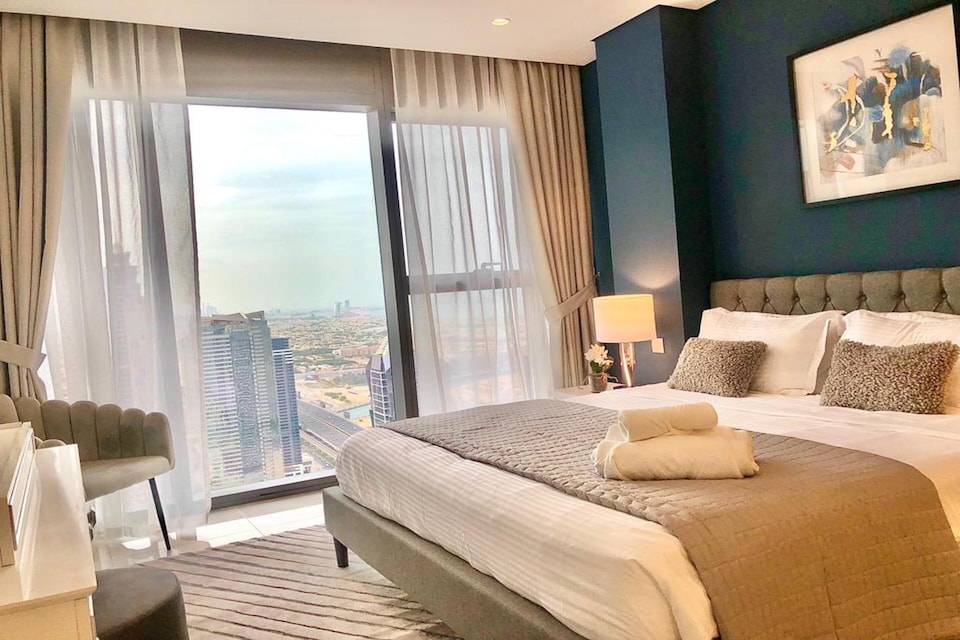 OYO 967 Home 6113 Paramount Tower Residences, Business Bay- 1BR, Jumeirah, दुबई