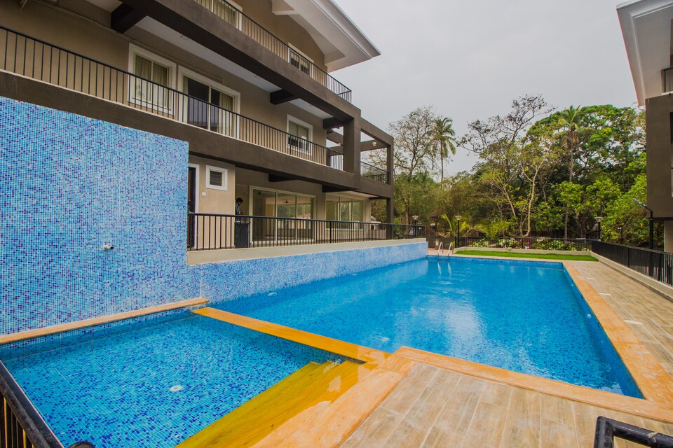 OYO Home 12702 Pool View 2BHK, Anjuna Vagator Goa, Goa