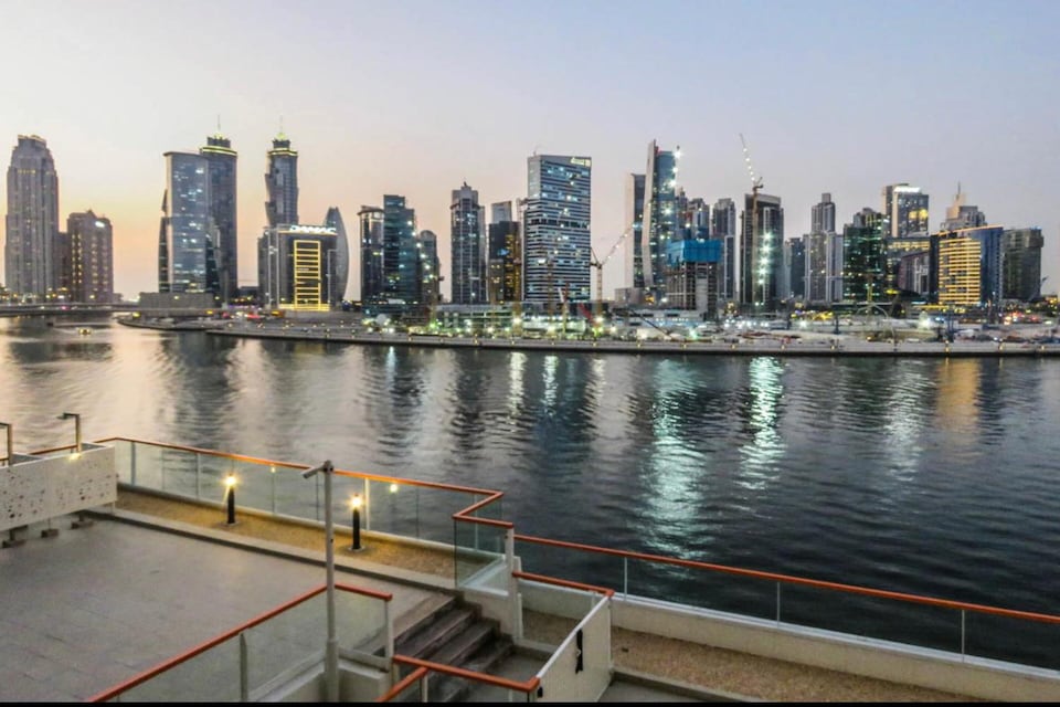 Premium 2 Bedroom with Burj Khalifa and Canal view in Millennium Binghatti Residence, Jumeirah, Dubai