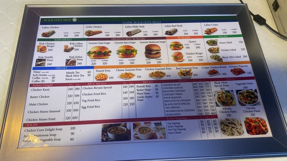 POP 81362G Black Olive Restaurant-cafe-grill., Lal Bazar, Srinagar