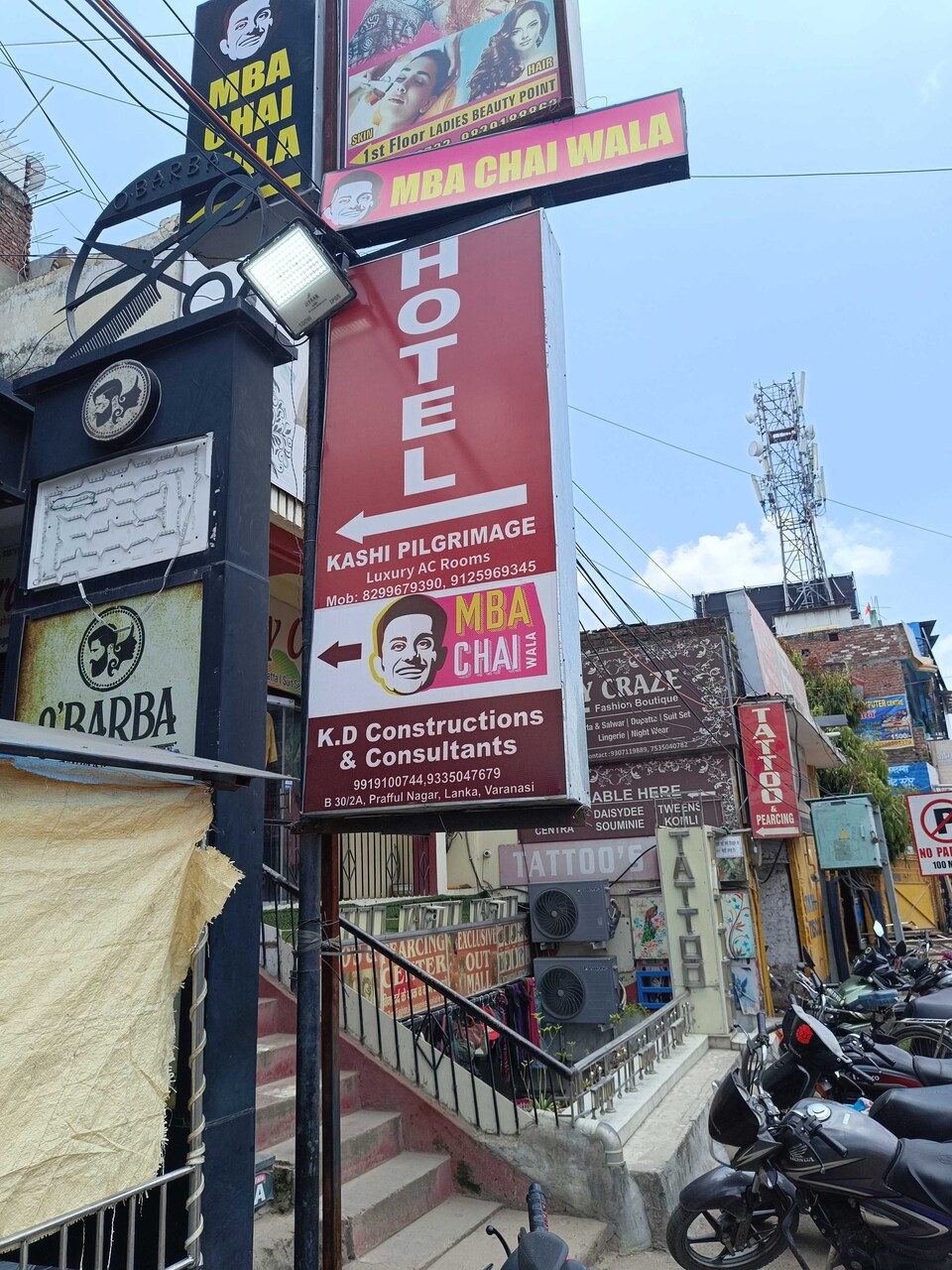 POP 81582A Hotel Kashi Pilgrimage, Lanka, Varanasi