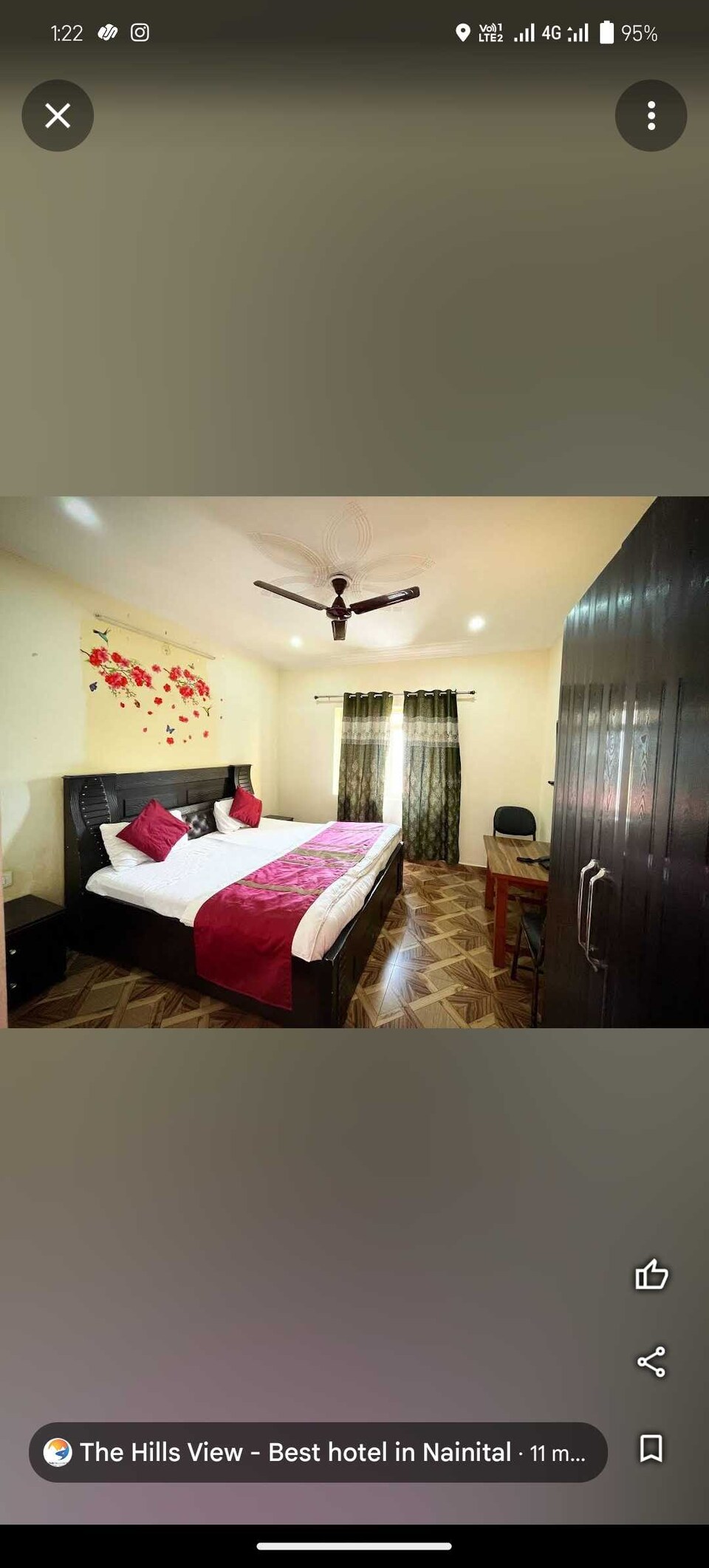 POP HOME 81912A The Hill View Home Stay , Bhowali, Nainital