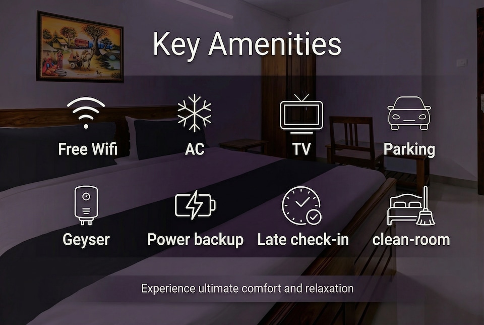 Super Hotel O Anayara Near Lulu Mall Formerly Timber Residency, Airport Trivandrum, Trivandrum