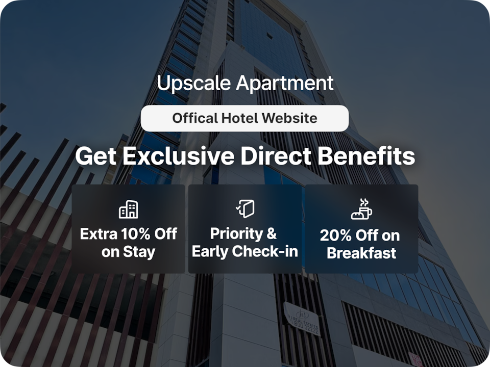 Upscale Apartment at Oval Tower Near Downtown with Balcony and Parking by Belvilla, Jumeirah, Dubai