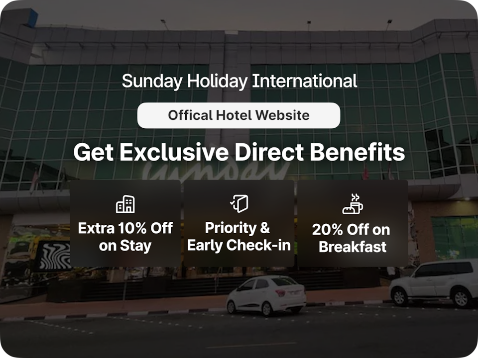 Sunday Hotel Holiday international Dubai  , Bur Dubai, Dubai