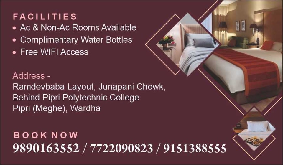 Hotel O SARANSH R RESIDENCY, Wardha, Wardha