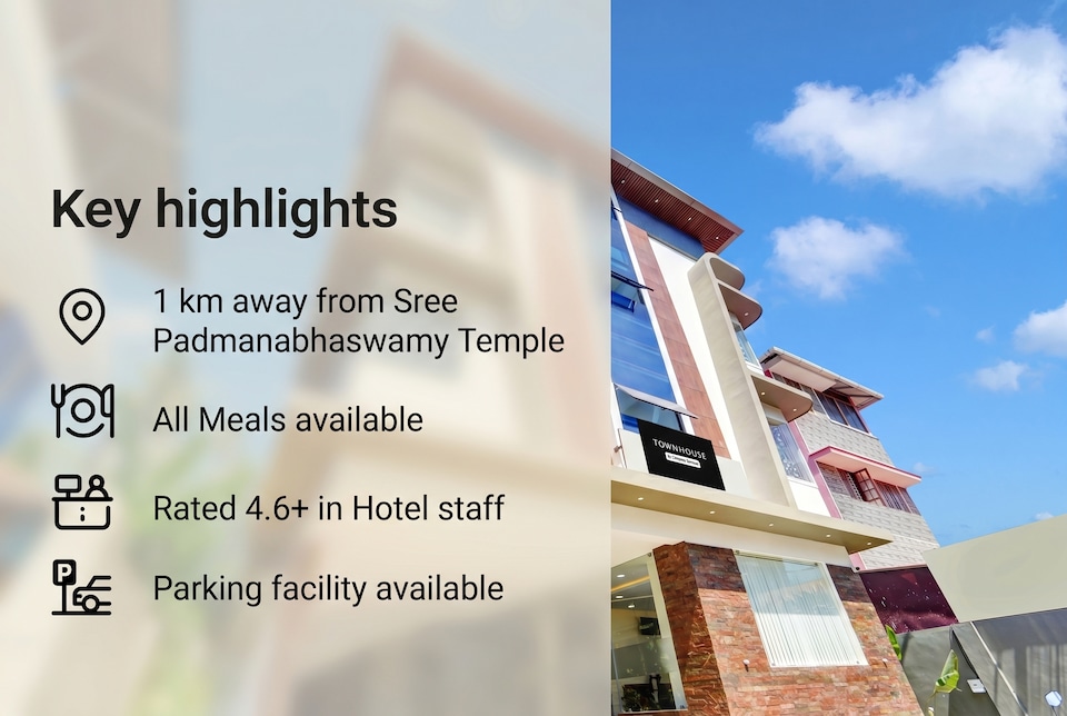 Super Townhouse Trivandrum Padmanabhaswamy Temple Formerly Rezt N Relaz Inn, Thampanoor Trivandrum, Trivandrum