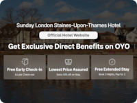 Sunday London Staines-upon-Thames Heathrow T5