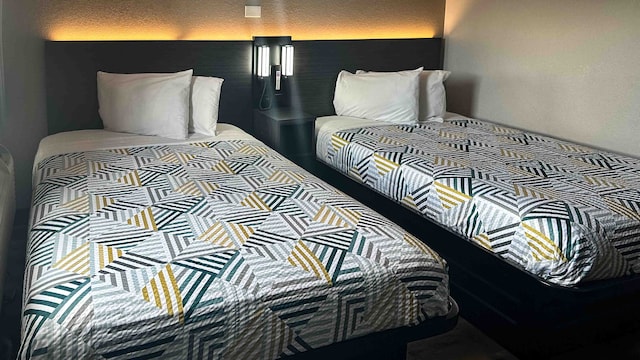 2 Full Beds | Mini Fridge