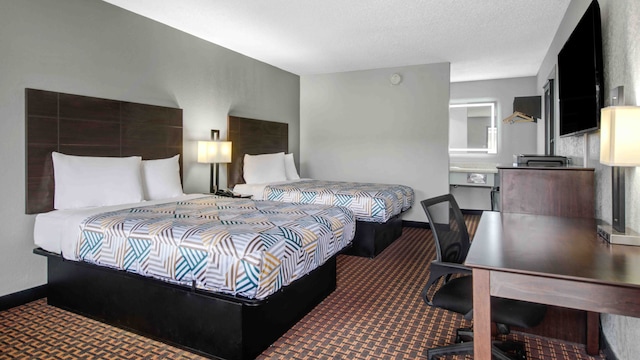 2 Full Beds | Non-Smoking, Micfridge